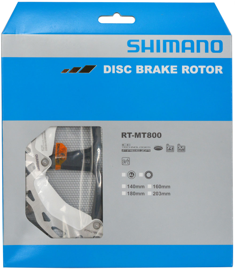 Disque De Frein Shimano RT-MT800-S – Ice Tech 160mm – Centre Lock (neuf)