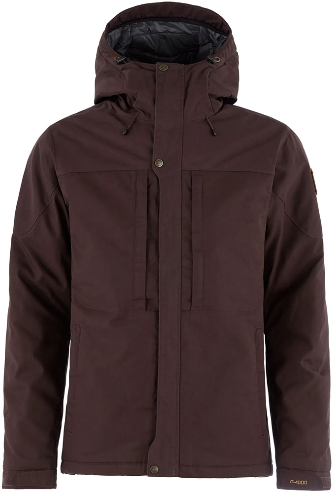 Skogsö Padded - Winterjacke Black Oak