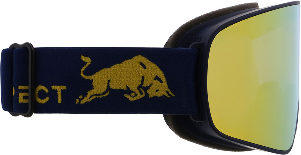 RUSH-20YE2 Smoke with Yellow Mirror - Gafas de esquí