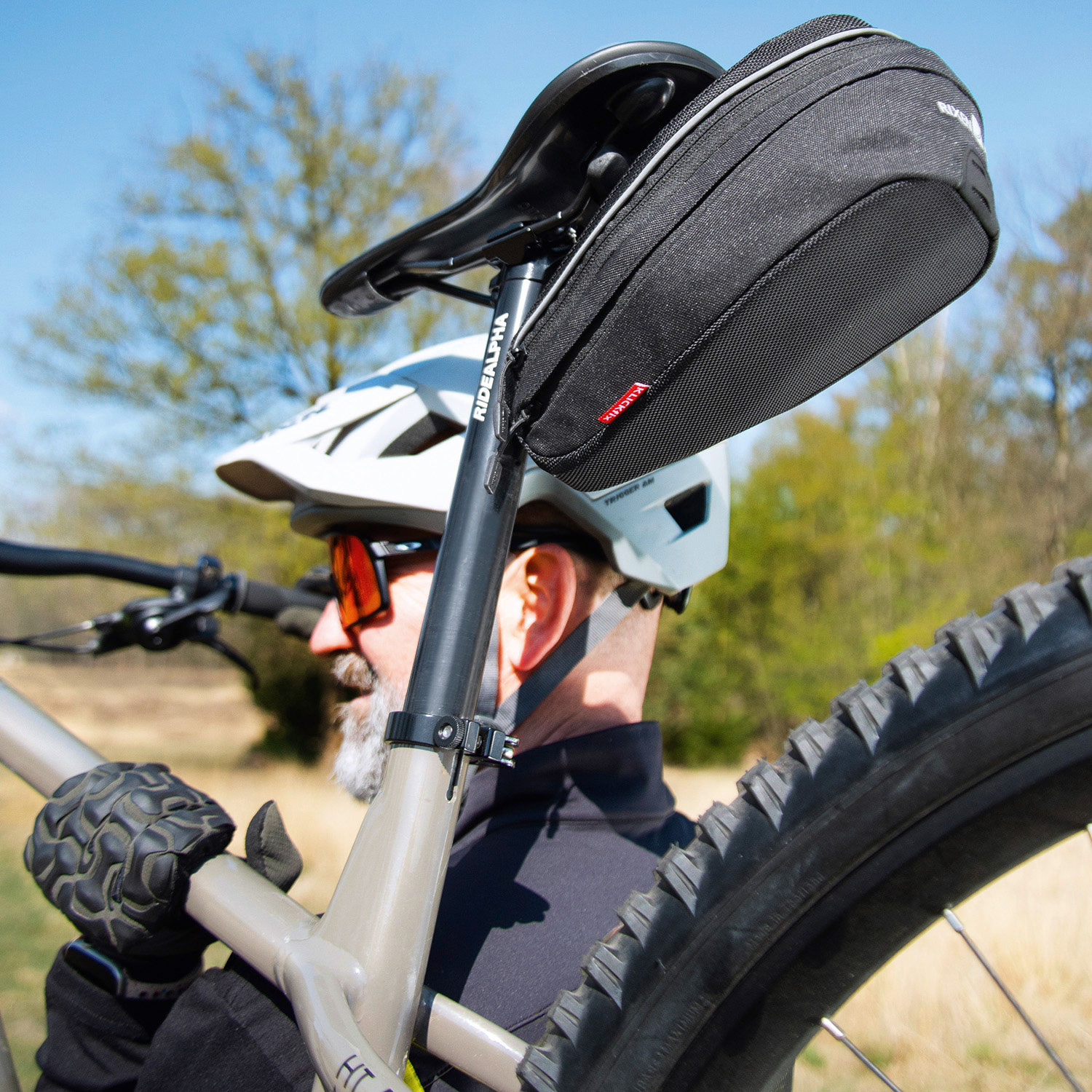 KLICKfix Bikepack Sport Expandable saddle bag