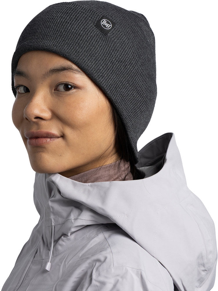Knitted Beanie ERVINY - Beanie Grey