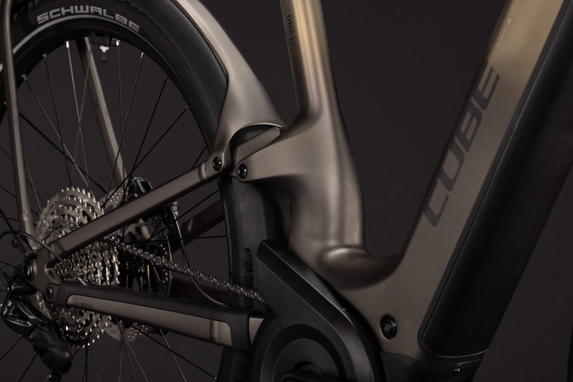 Nuride Hybrid ONE11 HPC SLX 800 goldenbrown´n´black Easy Entry