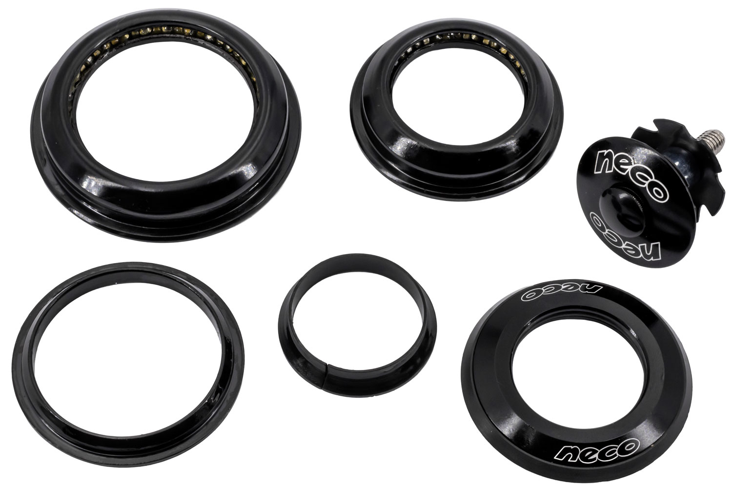 Neco H156 1 1/8"-1.5" ZS44/28,6|ZS56/40 Steuersatz