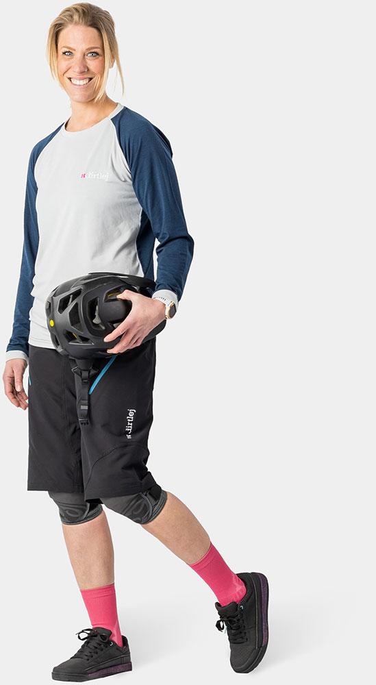 dirtlej Mountee drirelease Damen MTB Langarmtrikot cool grey (5).jpg