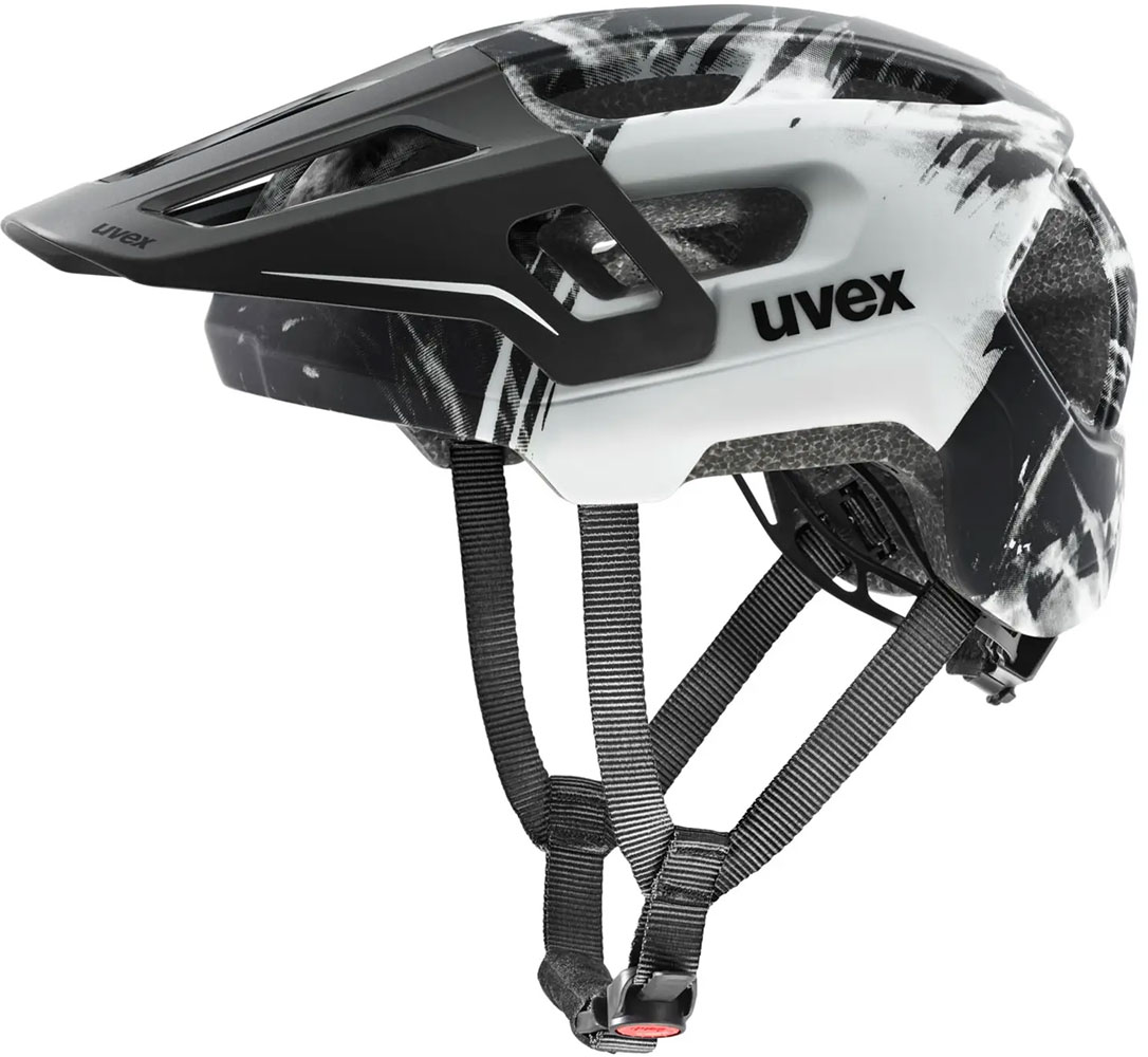 react jr - Casco integral juvenil negro-blanco mate