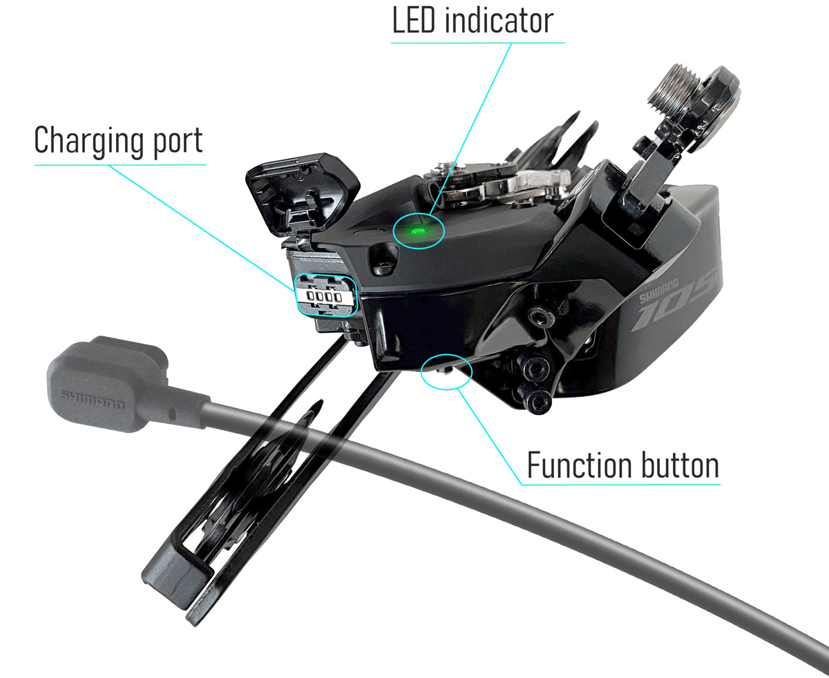 Dérailleur arrière Shimano 12V Di2 RD-R8150 Ultegra