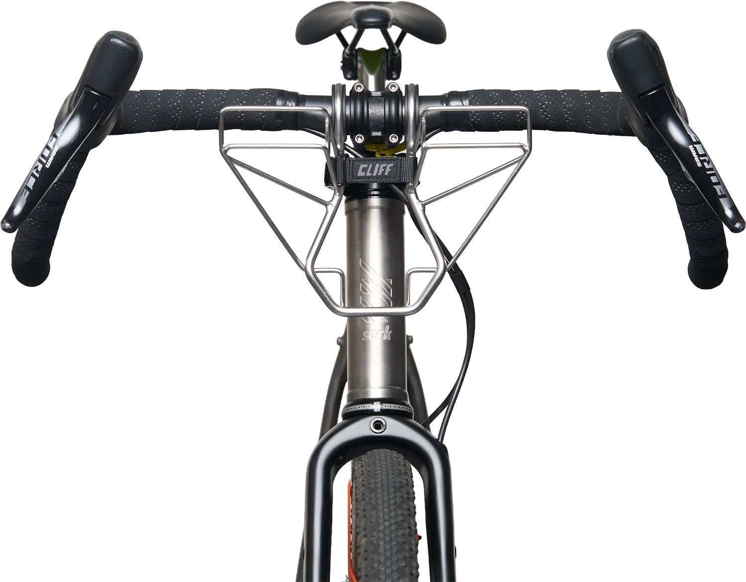 Cliff Stainless Steel Handlebar Bag Holder