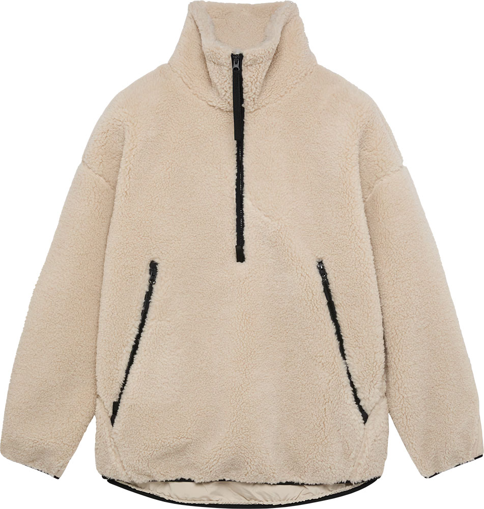 Snowdrift Qtr Zip Sherpa - Fleecepullover Mist