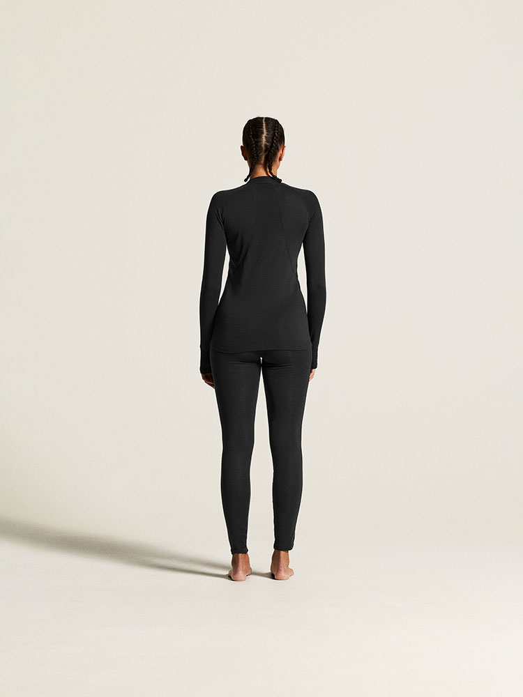 Thermal Base Layer – Women’s Functional Baselayer Black