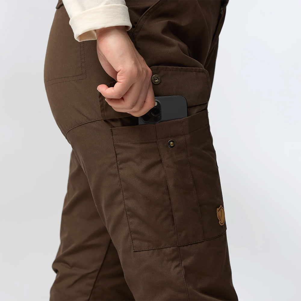Karla Pro - Pantalon d'hiver pour femme, noir