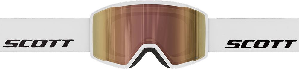 Trace Pro AMP LS Cinnamon Chrome - Ski Goggle White