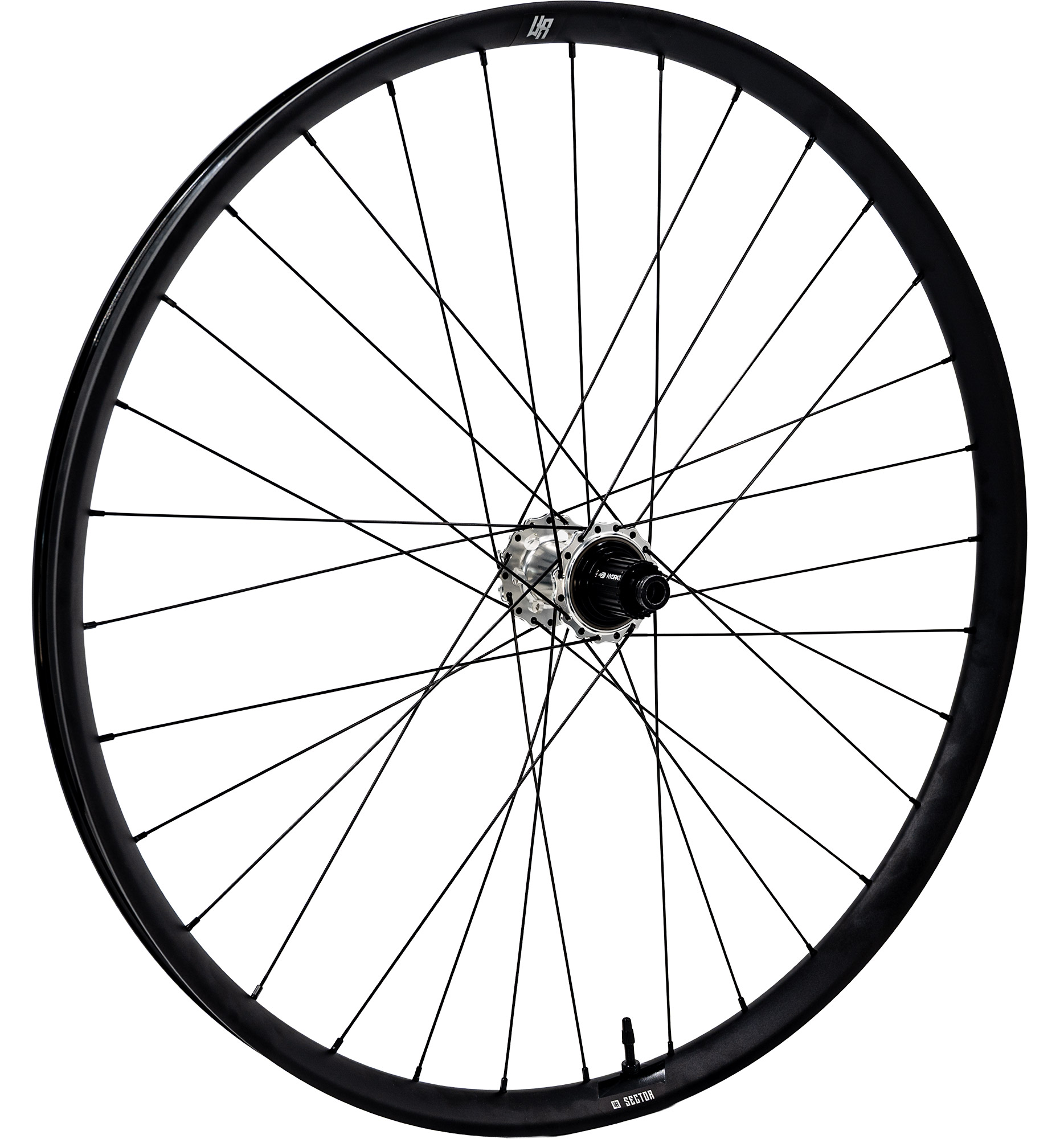 Sektor AL Hydra2 29" 6-Loch Silberne Nabe Boost Hinterrad