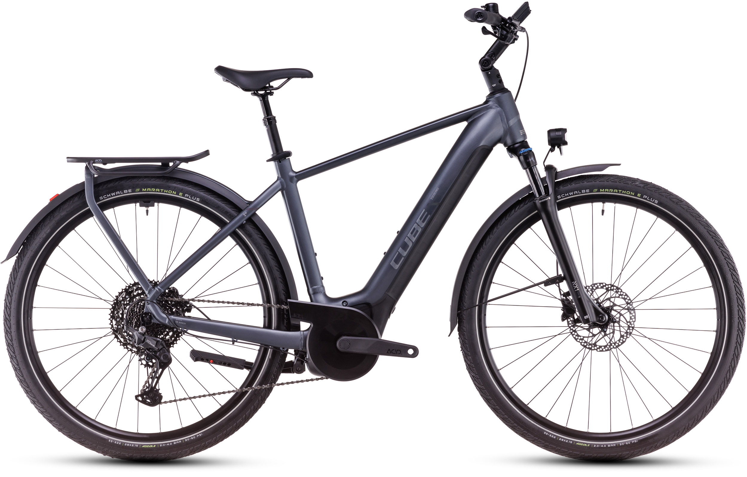 Touring Hybrid Pro 625 metallicgrey´n´chrome (Neuware mit Lackfehler)