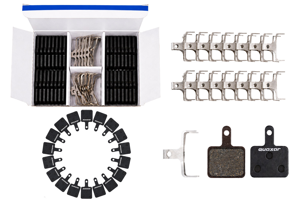 Pastillas de resina para Shimano B01S / B03S / Tektro E10.11 (paquete de taller de 20 unidades)