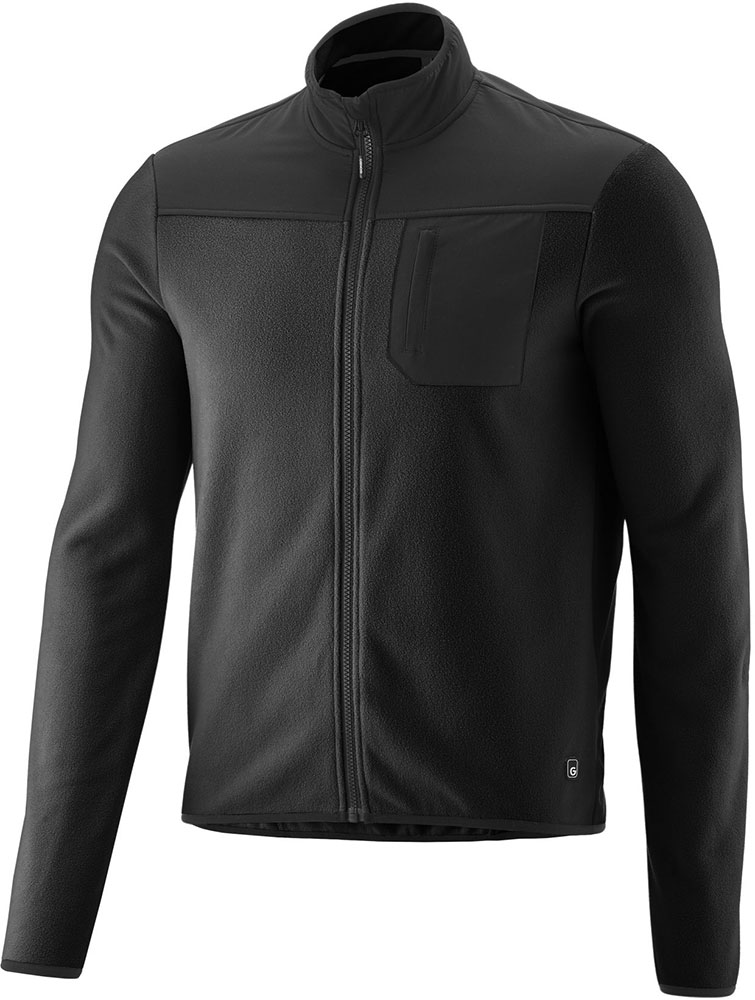 Adventure Fleece - Langarmtrikot Black