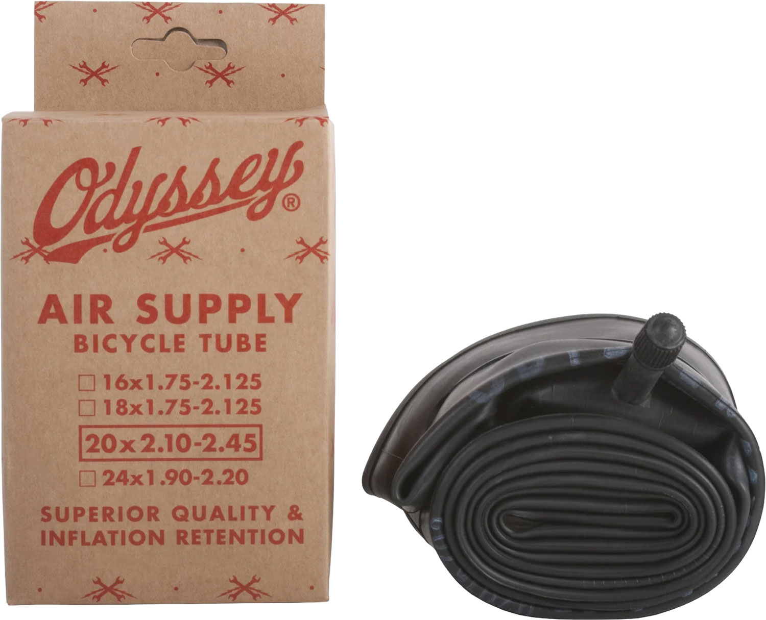 Chambre à air Air Supply 20" x 2,10" - 2,45" - OFFRE EXCEPTIONNELLE