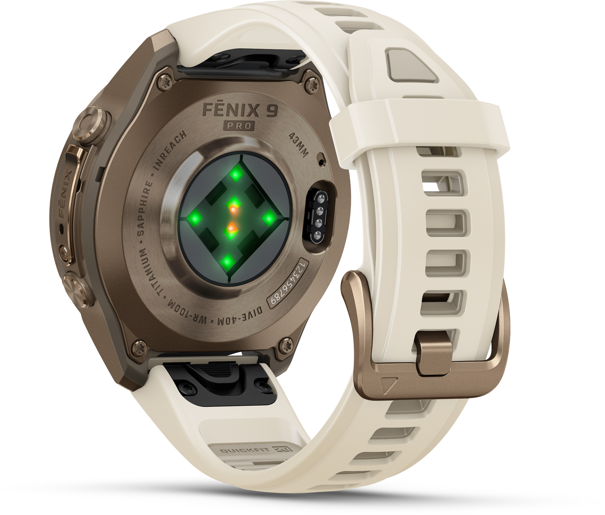 Fenix 9 Pro - inReach®, 43 mm AMOLED - GPS Multisport Smartwatch