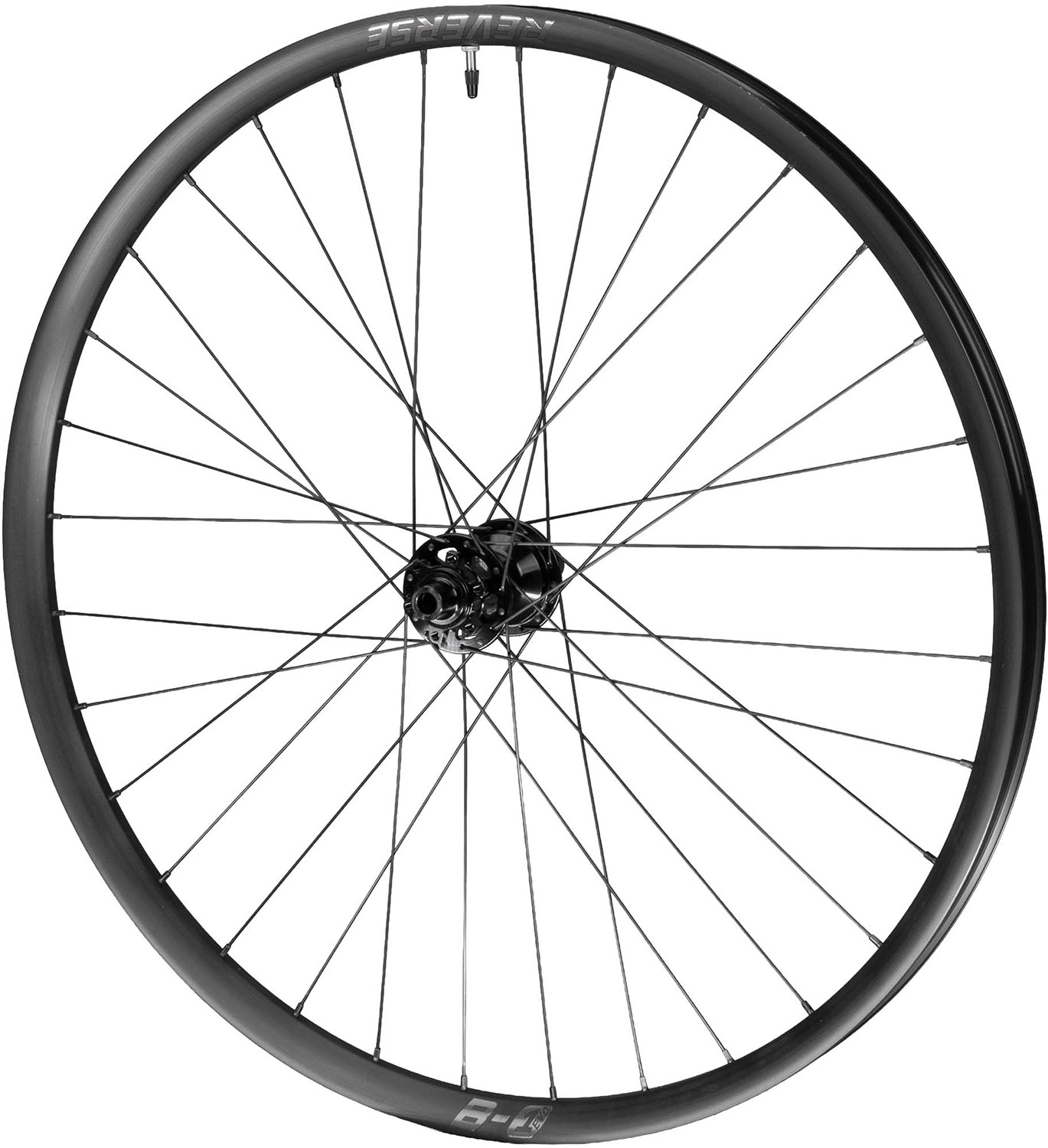 Rueda trasera Black ONE EVO 29" Shimano HG de 6 agujeros con eje Boost