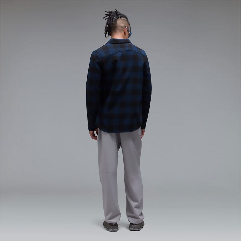 Bear Cozy – koszula flanelowa w kratę w kolorze Abyss/Pitch Black