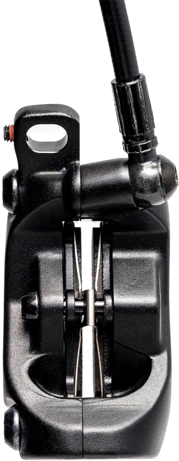 Freno a disco Dominion A4 SRL, colore nero stealth/grigio