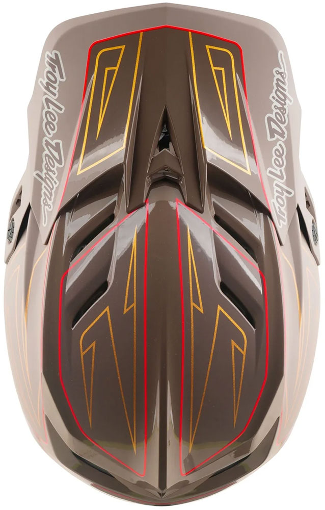 D4 Polyacrylite Shadow Pro - Fullface Helm Timber