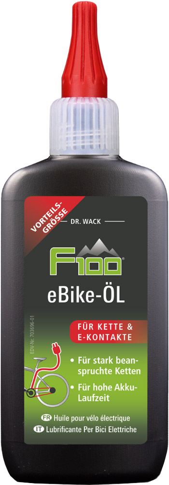 F100 e-bike aceite para cadena 100ml