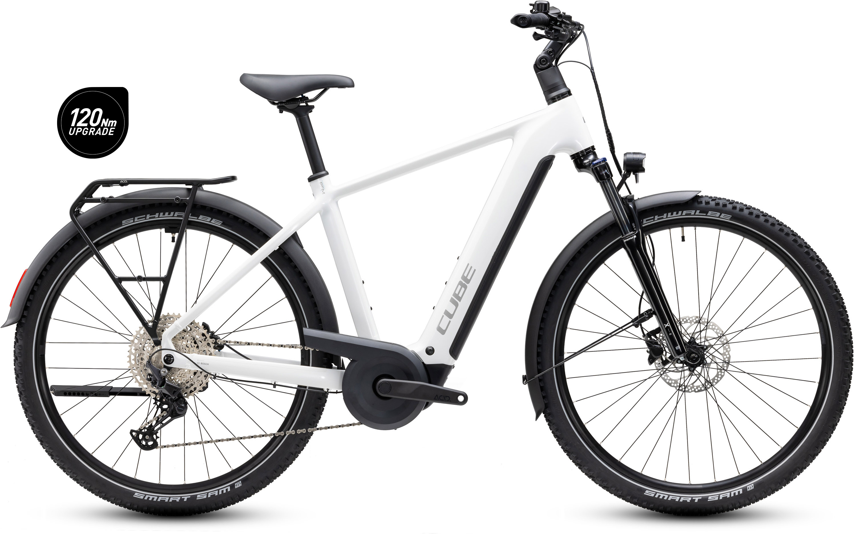 Cube Nuride Hybrid Performance 720 metallicwhite´n´grey