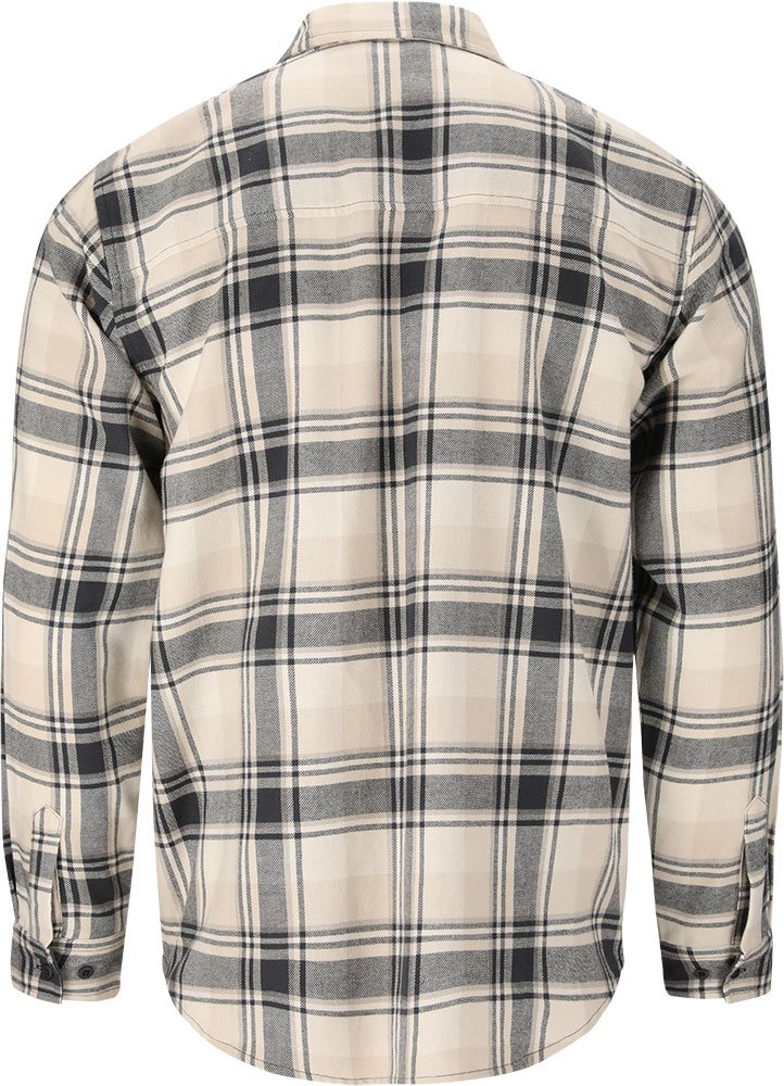 Bargo Checked – koszula flanelowa Ombre Blue