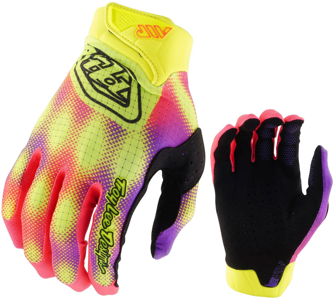 Air Aura - Kinder MTB Handschuhe Flo Yellow
