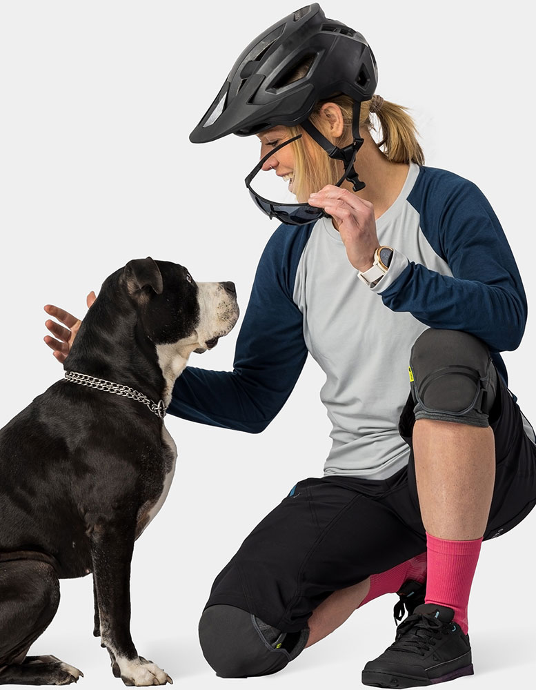 dirtlej Mountee drirelease Damen MTB Langarmtrikot cool grey (4).jpg