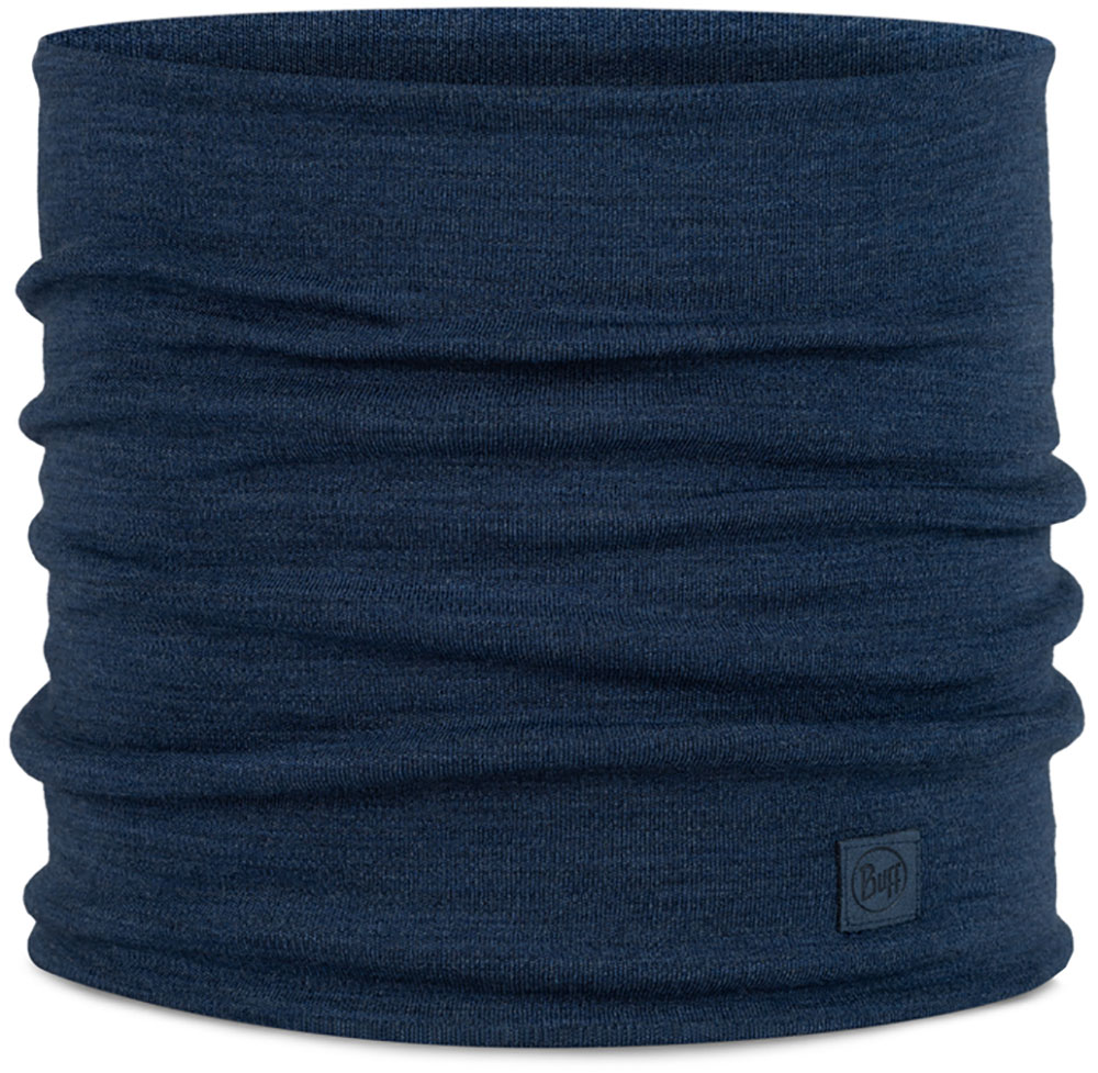 Merino Heavyweight - Wielofunkcyjny szalik niebieski