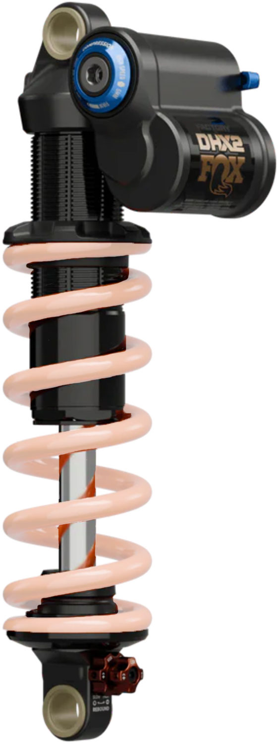 Fox Racing Shox DHX2 Factory 2Pos-Adj Rear Shock Coil Shocks