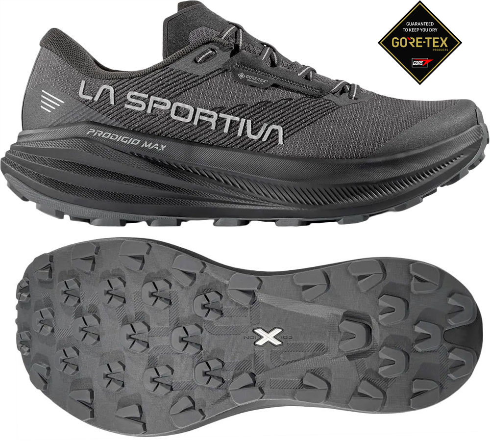 Prodigio Max GTX - Chaussures de trail noir/réfléchissant