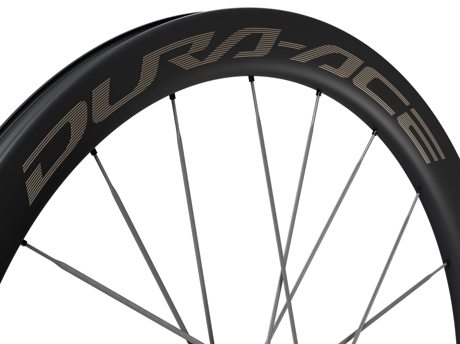 Paire de roues DURA ACE WH-R9370-TL 28" en carbone avec système Center-Lock