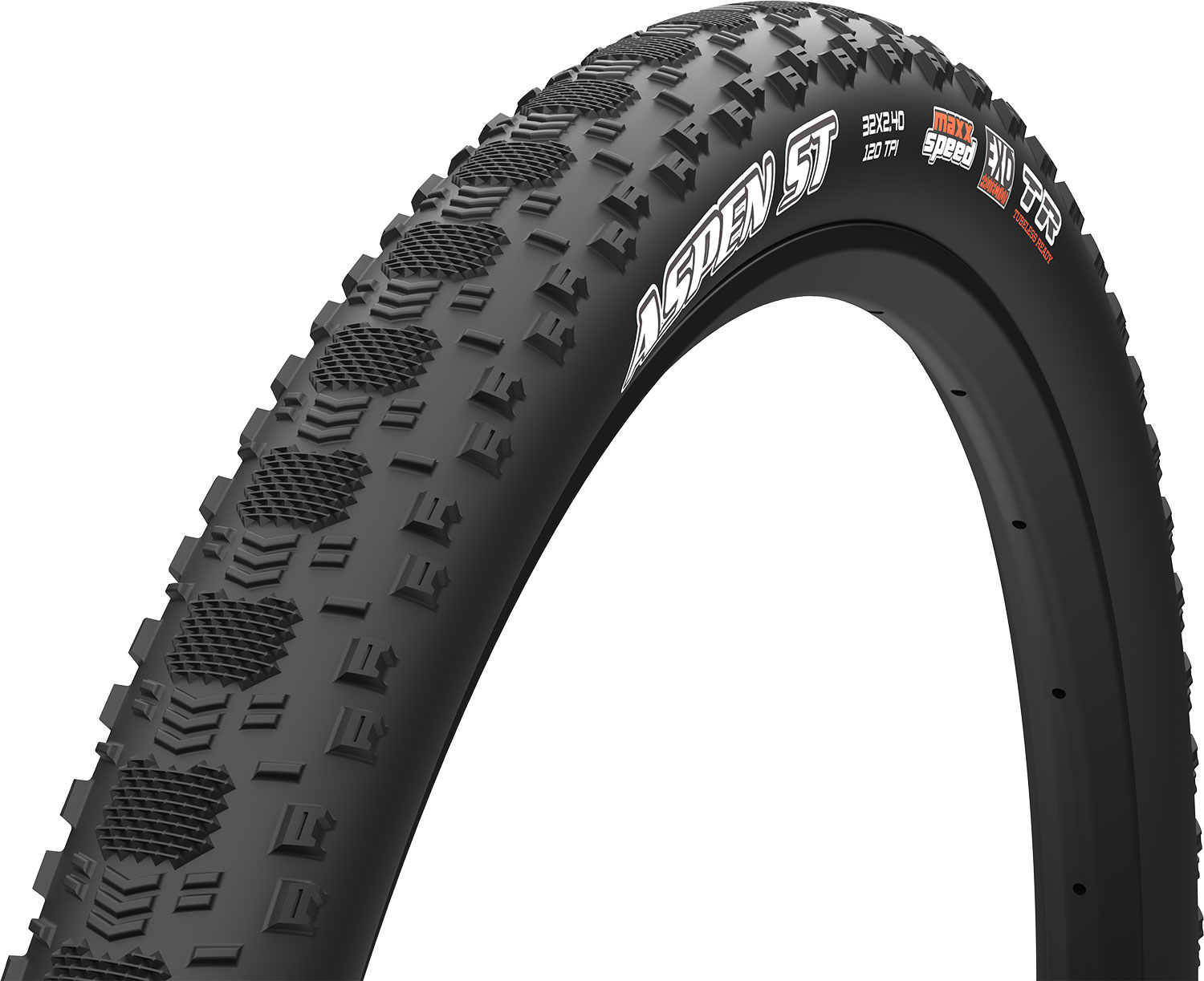 Pneumatico pieghevole Aspen ST WT 32x2.40" TR EXO MaxxSpeed E-50