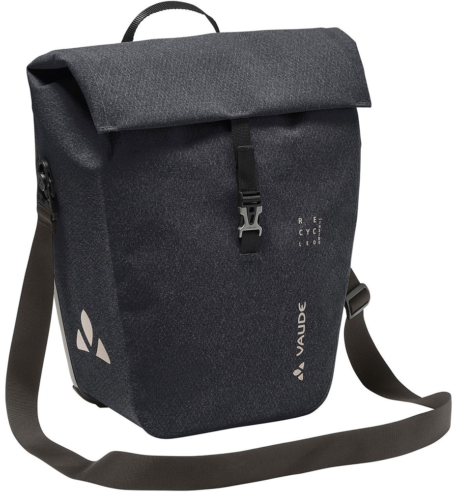 Basil Miles - Gepäckträgertasche XL Pro - 9-36 Liter - grau - Basil