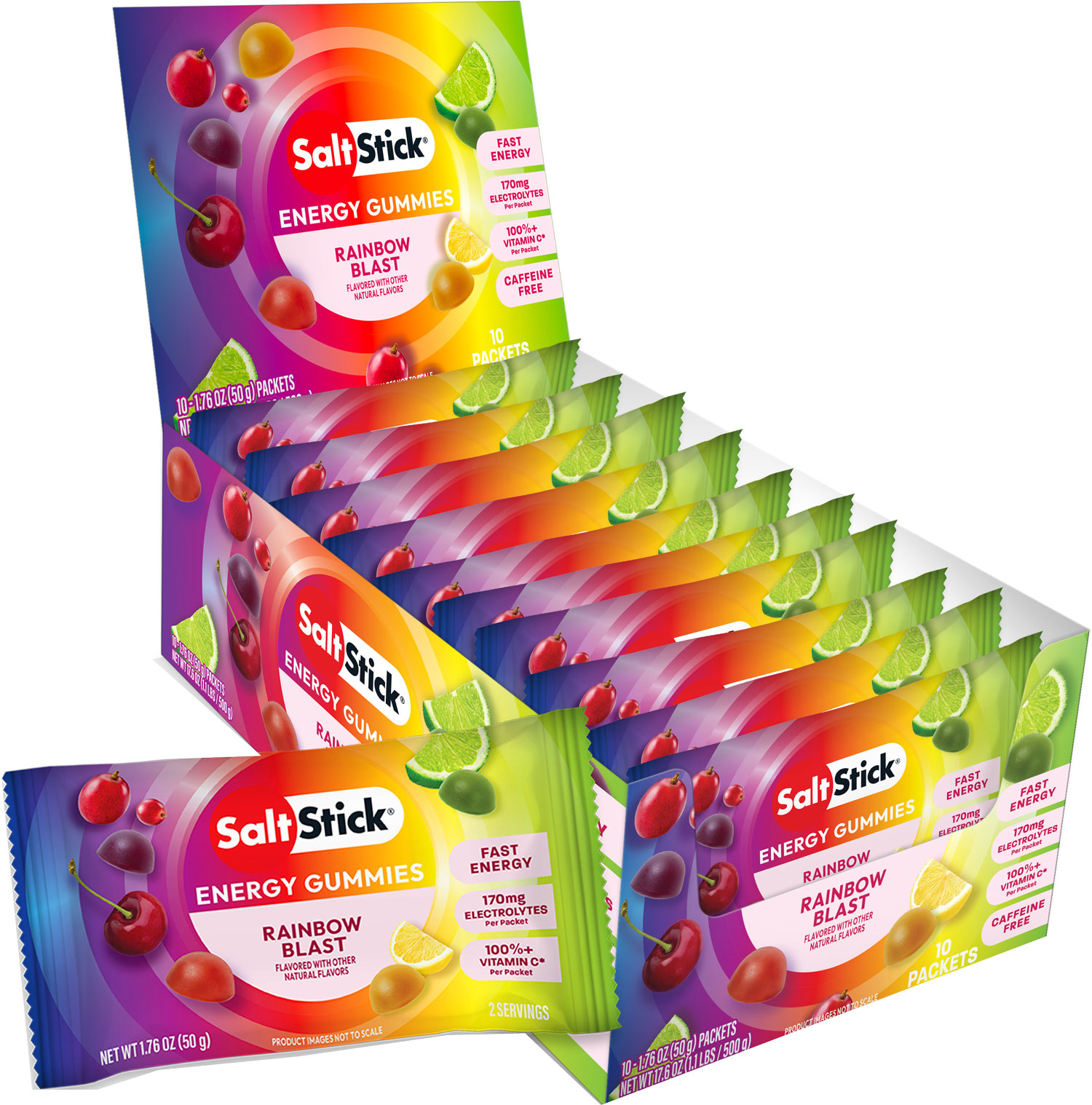 Caramelle gommose energetiche 10x40 g