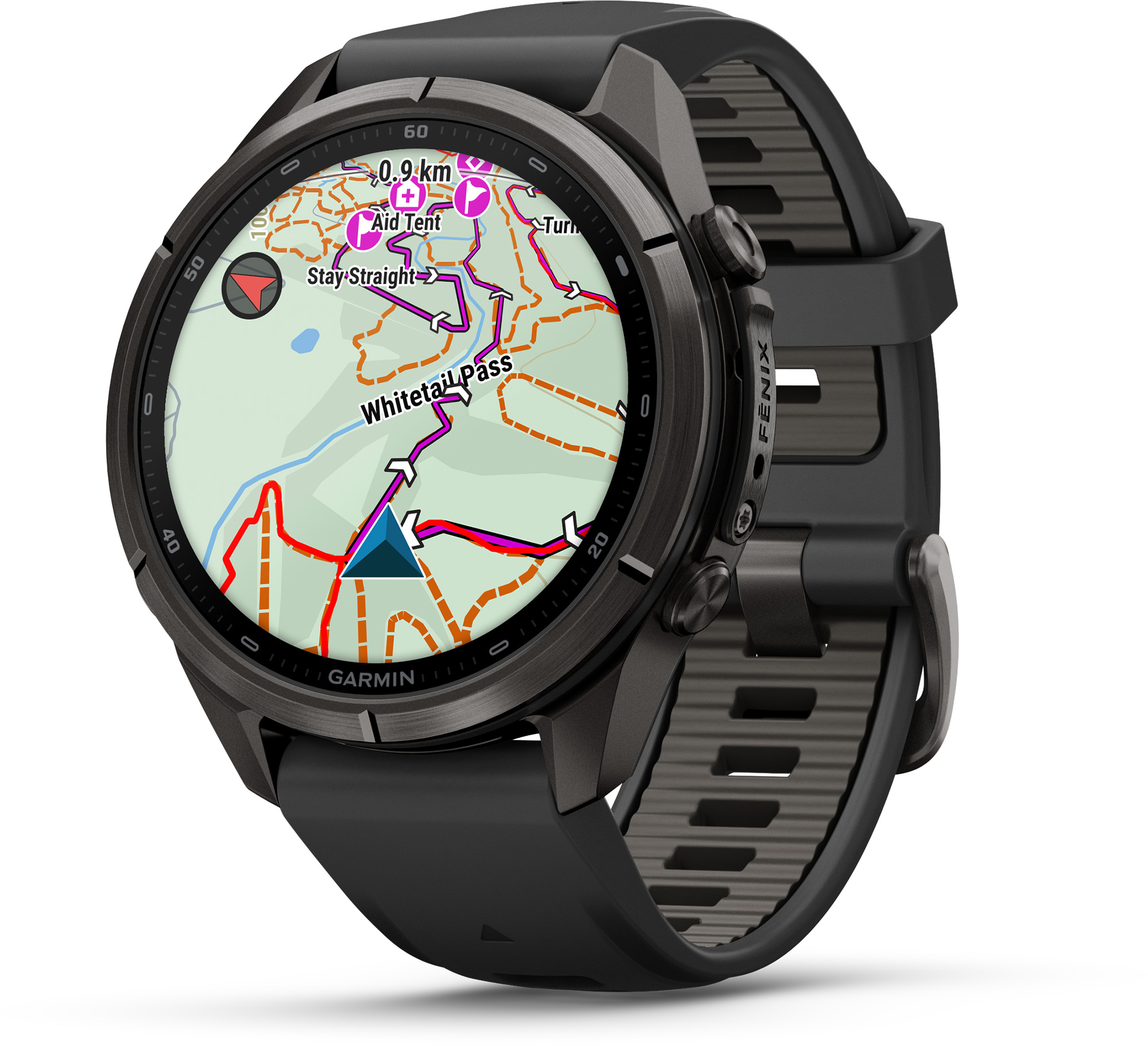 Fenix 9 Pro - inReach®, 43 mm AMOLED - GPS Multisport Smartwatch