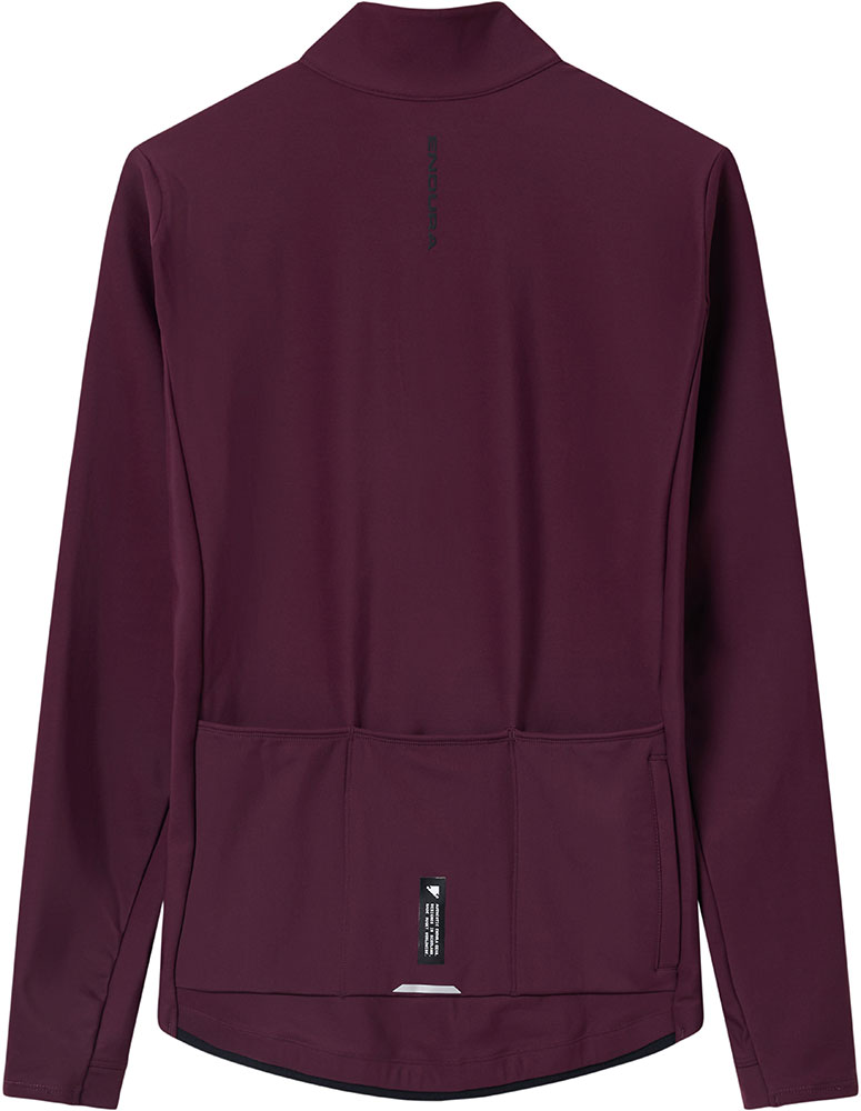 Loop Ride – MTB Long-Sleeved Jersey Black Cherry