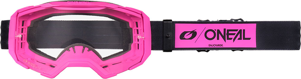 B-22 Core - Occhiali da sci neri/rosa