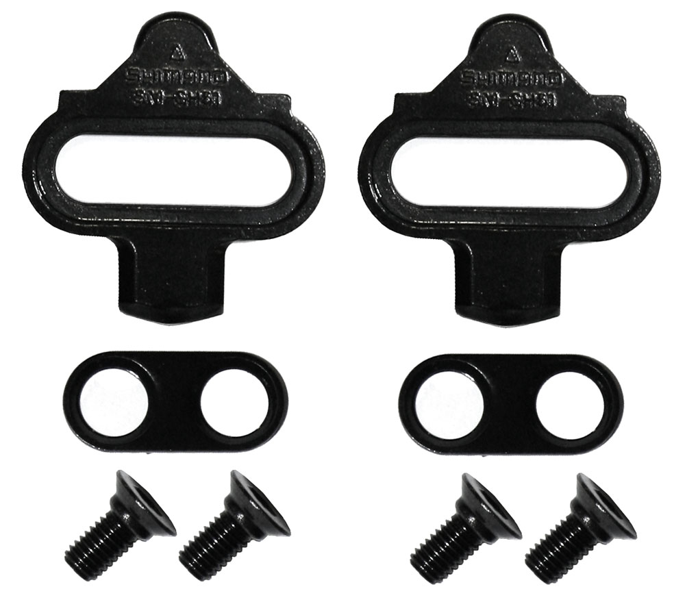 Pédales Shimano SPD PD-ES600 - Route Simple Face - Aluminium + Cale SM-SH51