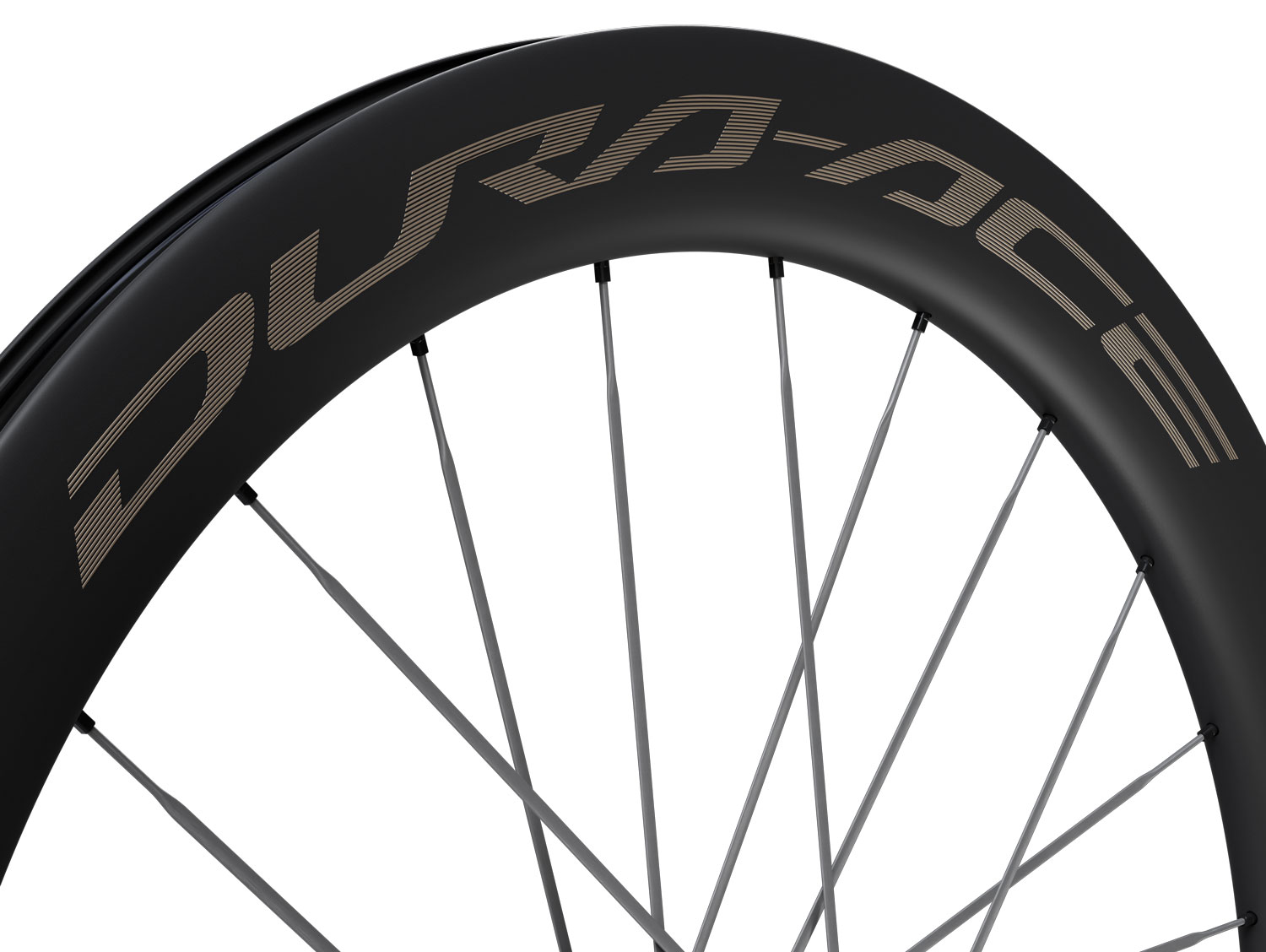 Paire de roues DURA ACE WH-R9370-TL 28" en carbone avec système Center-Lock
