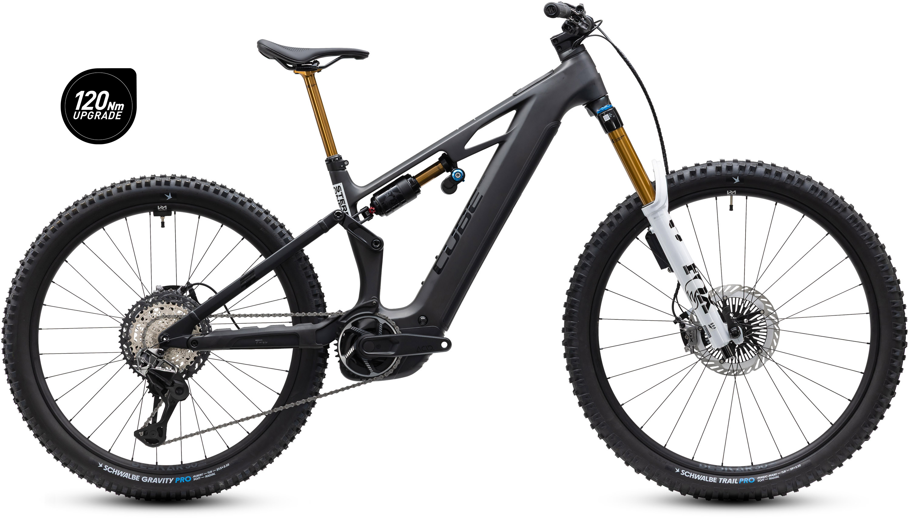 Stereo Hybrid ONE77 HPC AT 800 carbon´n´white