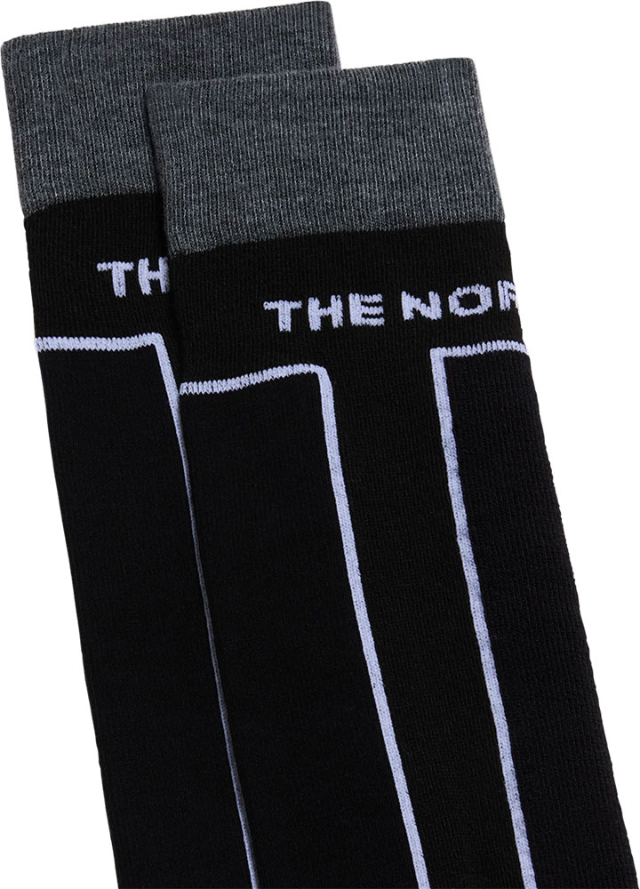 Resort - Chaussettes de ski Monument Grey/TNF Black