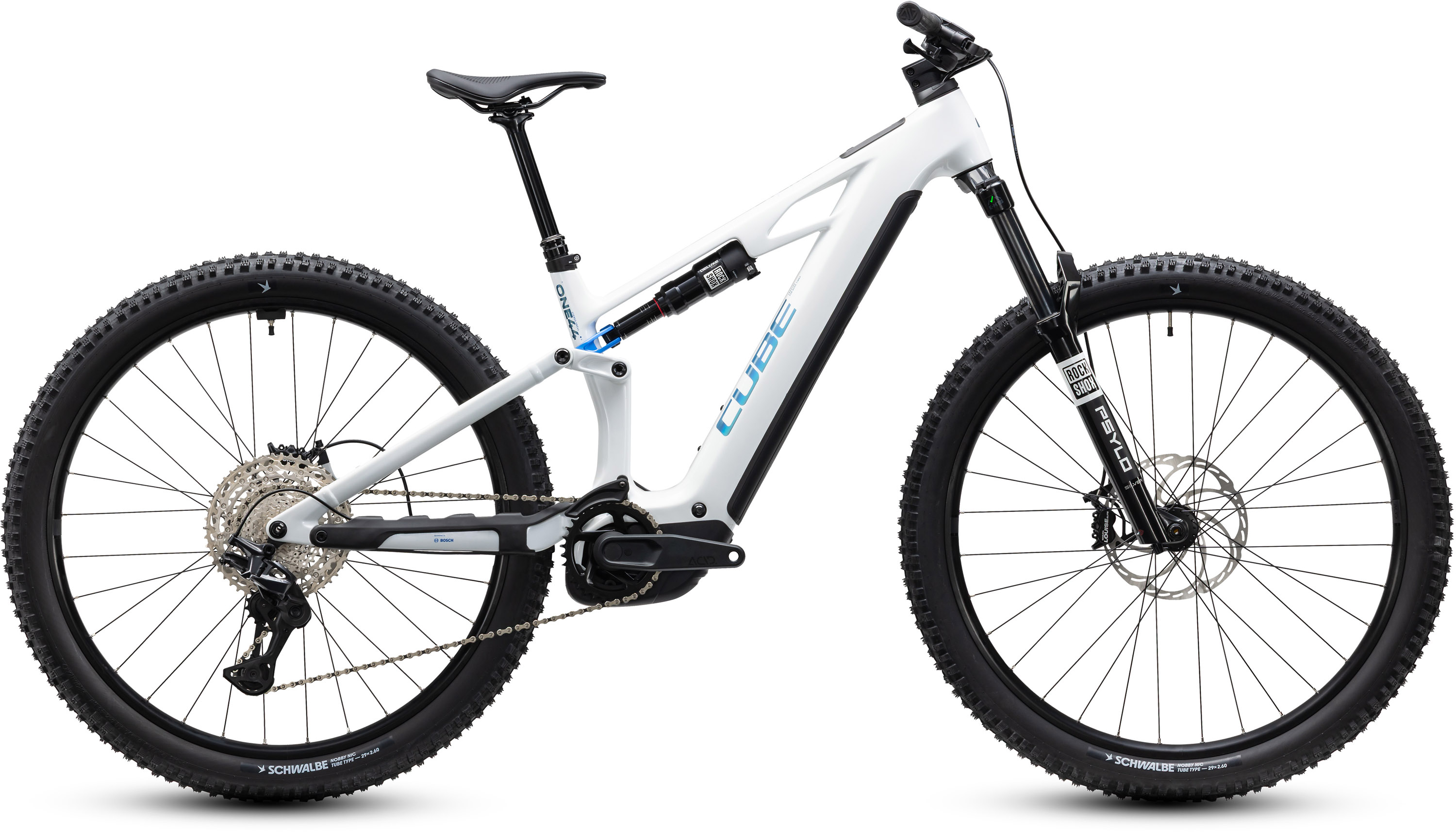 Stereo Hybrid ONE44 HPC Pro 800 metallicwhite´n´blue