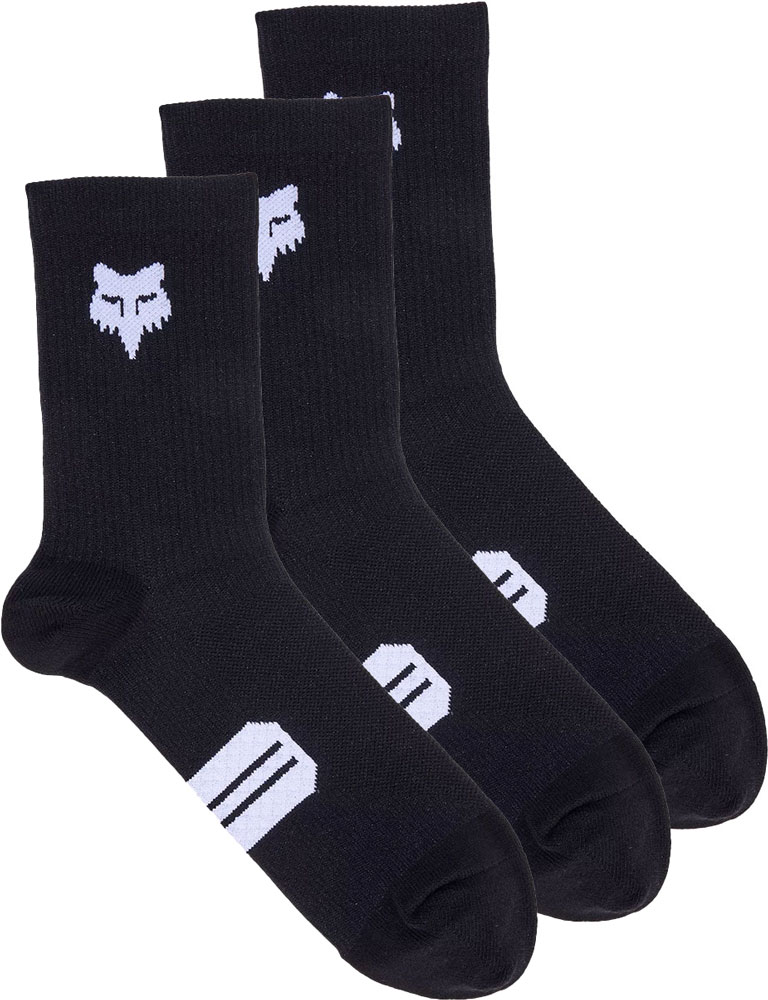 Chaussettes De Vélo Fox Flexair Merino 6 Homme L/XL - Laine Mérinos, Brun, Neuves