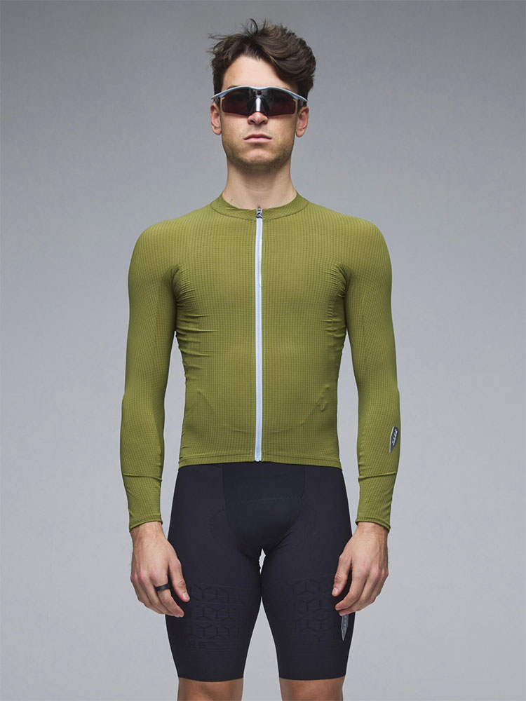 Dottore Pro - Langarmtrikot Drab Green