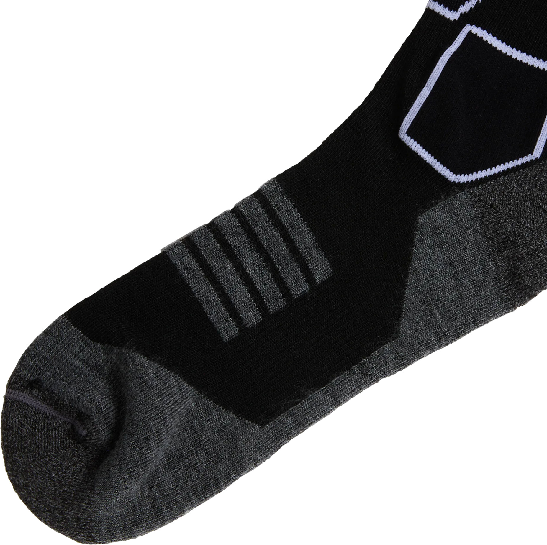 Resort - Chaussettes de ski Monument Grey/TNF Black