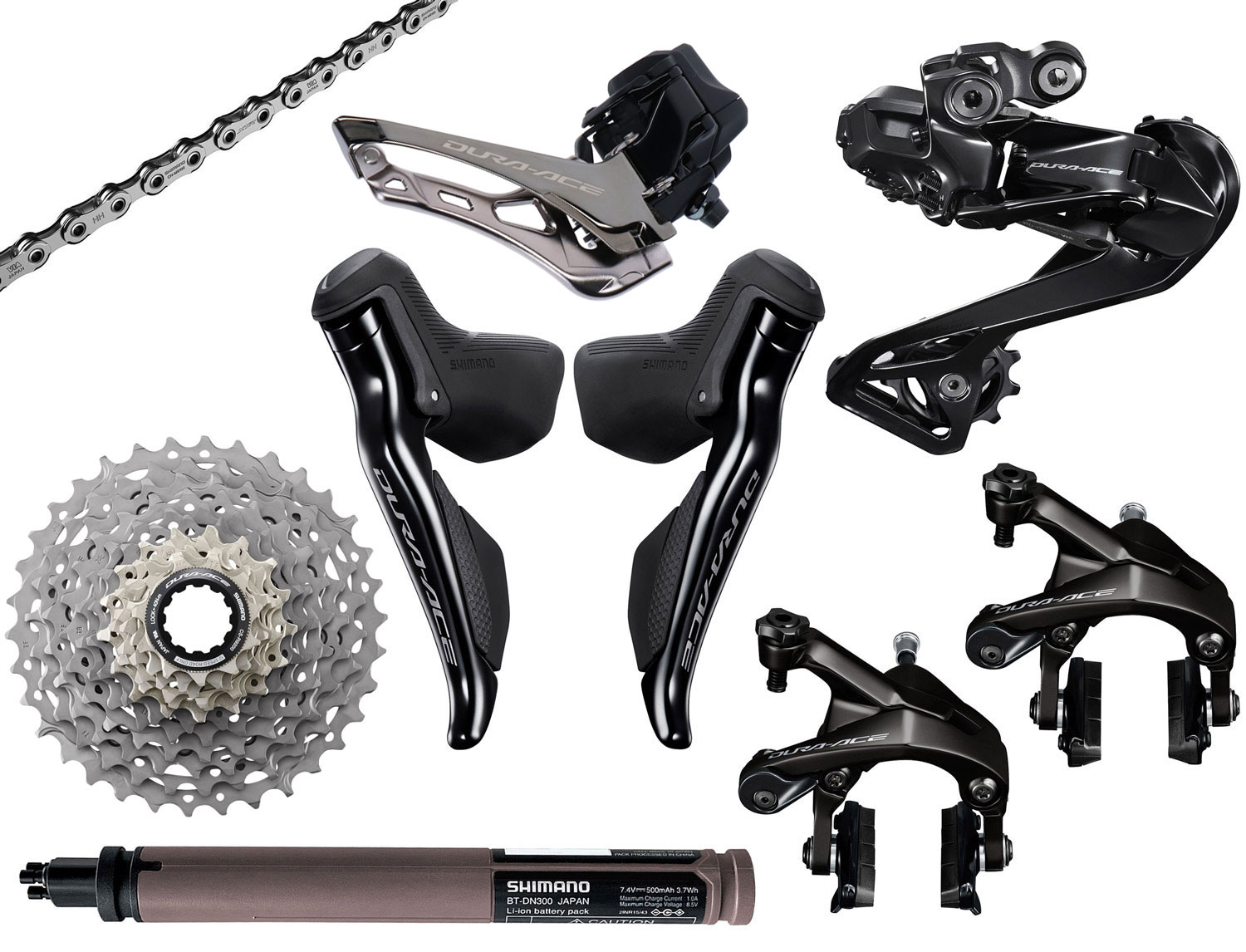 Shimano DURA ACE Di2 R9250 2x12-speed Upgrade Kit Rim Brake 11-30