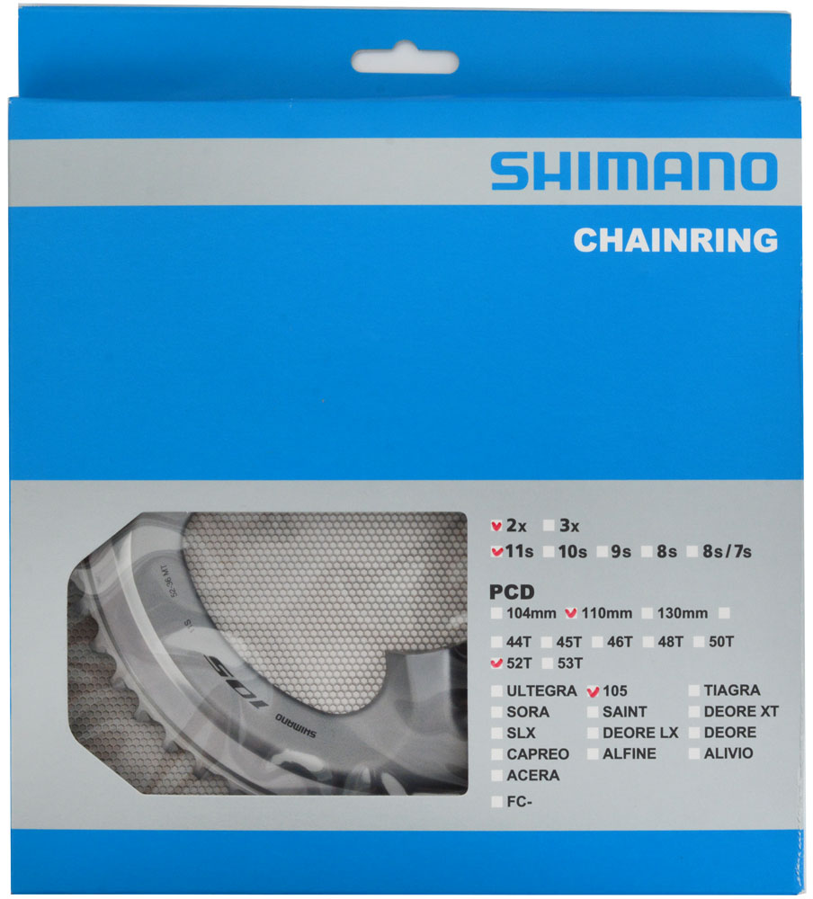 Shimano Chainring for FC-R7000 52/36T Chainring 11-speed | Bike